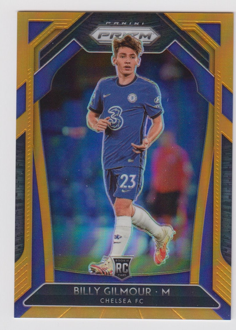 #025.GOLD PRIZM - 213. BILLY GILMOUR . CHELSEA - ROOKIE - CARD 09 OF 25