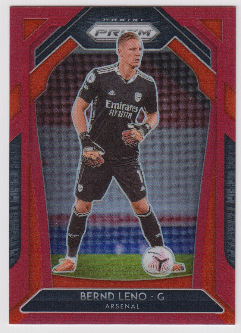 #149. RED PRIZM - 031. BERND LENO - ARSENAL - CARD 97 OF 149