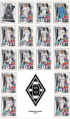 VFL BORUSSIA MUNCHENGLADBACK KOMPLETT SETT MED TOPPS CHAMPIONS LEAGUE 2020/21