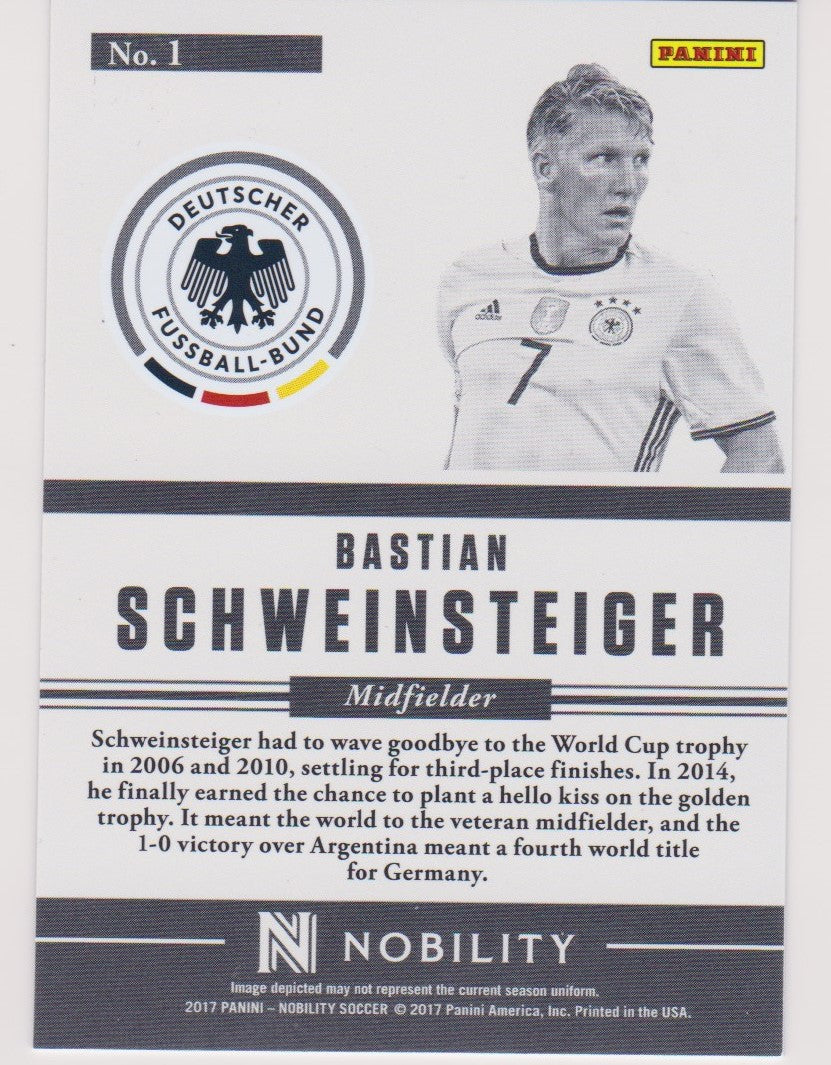 CC 001 - BASTIAN SCHWEINSTEIGER - GERMANY - CHAMPIONSHIP CALIBER