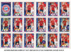 000. FC BAYERN MUNCHEN - KOMPLETT SETT MED TOPPS MATCH ATTAX CHAMPIONS LEAGUE 2018/19