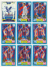 000. CRYSTAL PALACE - KOMPLETT SETT MED TOPPS MATCH ATTAX PREMIER LEAGUE 2017/18