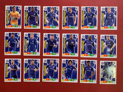 000. CHELSEA - KOMPLETT SETT PANINI PREMIER LEAGUE ADRENALYN 2019/20