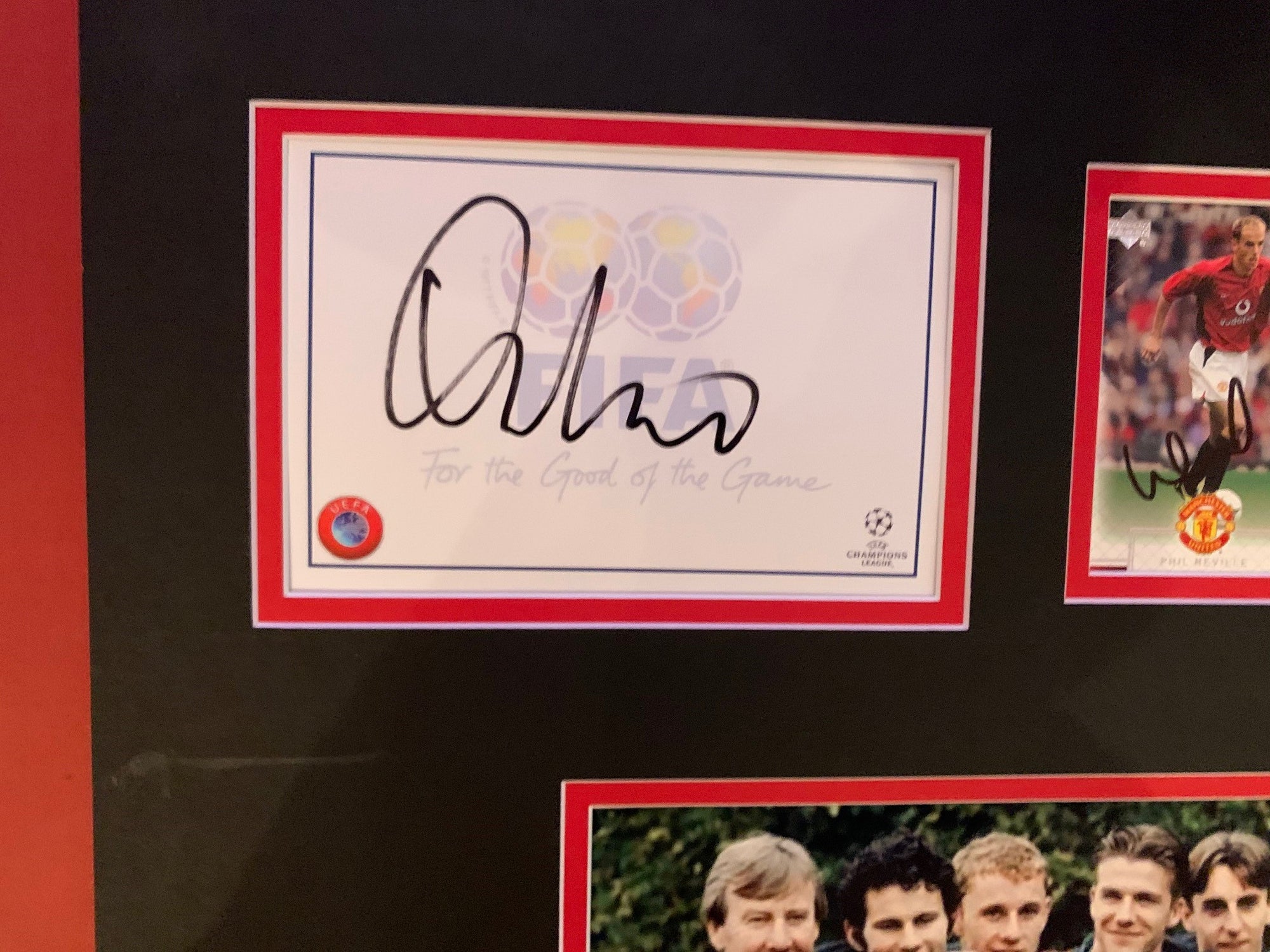 CLASS OF 92 - MULTISIGNERT MONTASJE MED EKTEHETSBEVIS/COA