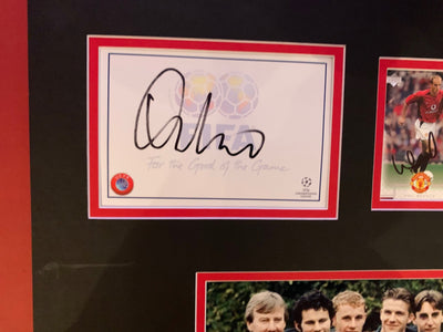 CLASS OF 92 - MULTISIGNERT MONTASJE MED EKTEHETSBEVIS/COA