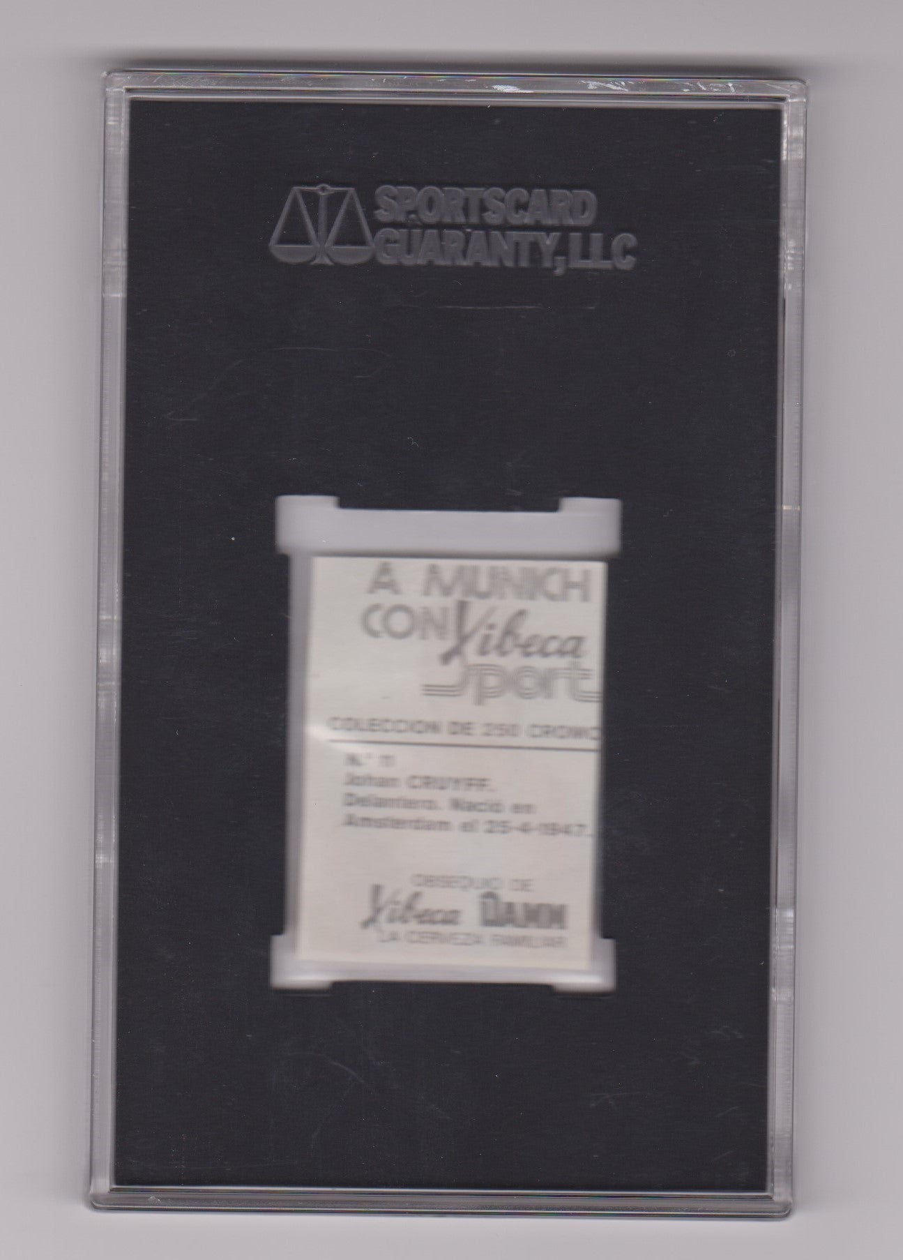 JOHAN CRUYFF - FC BARCELONA - GRADED A