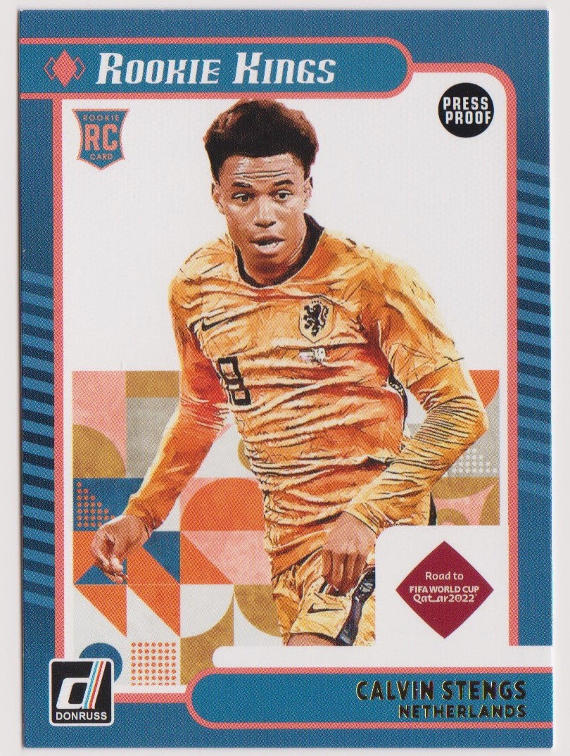 008. CALVIN STENGS - NETHERLANDS - ROOKIE KINGS - PRESS PROOF