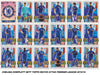 000. CHELSEA - KOMPLETT SETT MED TOPPS MATCH ATTAX PREMIER LEAGUE 2015/16