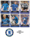 000. CHELSEA - KOMPLETT SETT MED FOTBALLKORT TOPPS PREMIER GOLD 2003