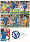 000. CHELSEA - KOMPLETT SETT MED FOTBALLKORT FRA MERLIN`S PREMIER GOLD 1998
