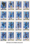 000. CHELSEA - KOMPLETT SETT MED FOTBALLKORT TOPPS MATCH ATTAX PREMIER LEAGUE 2007/08