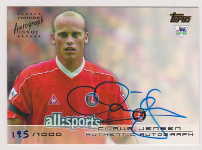 CLAUS JENSEN - CHARLTON - AUTOGRAPH #1000