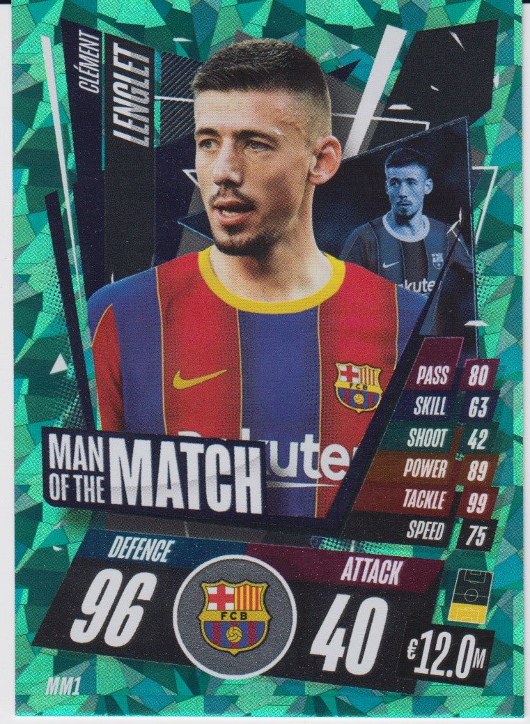 MM01. CLEMENT LENGLET - FC BARCELONA - MAN OF THE MATCH