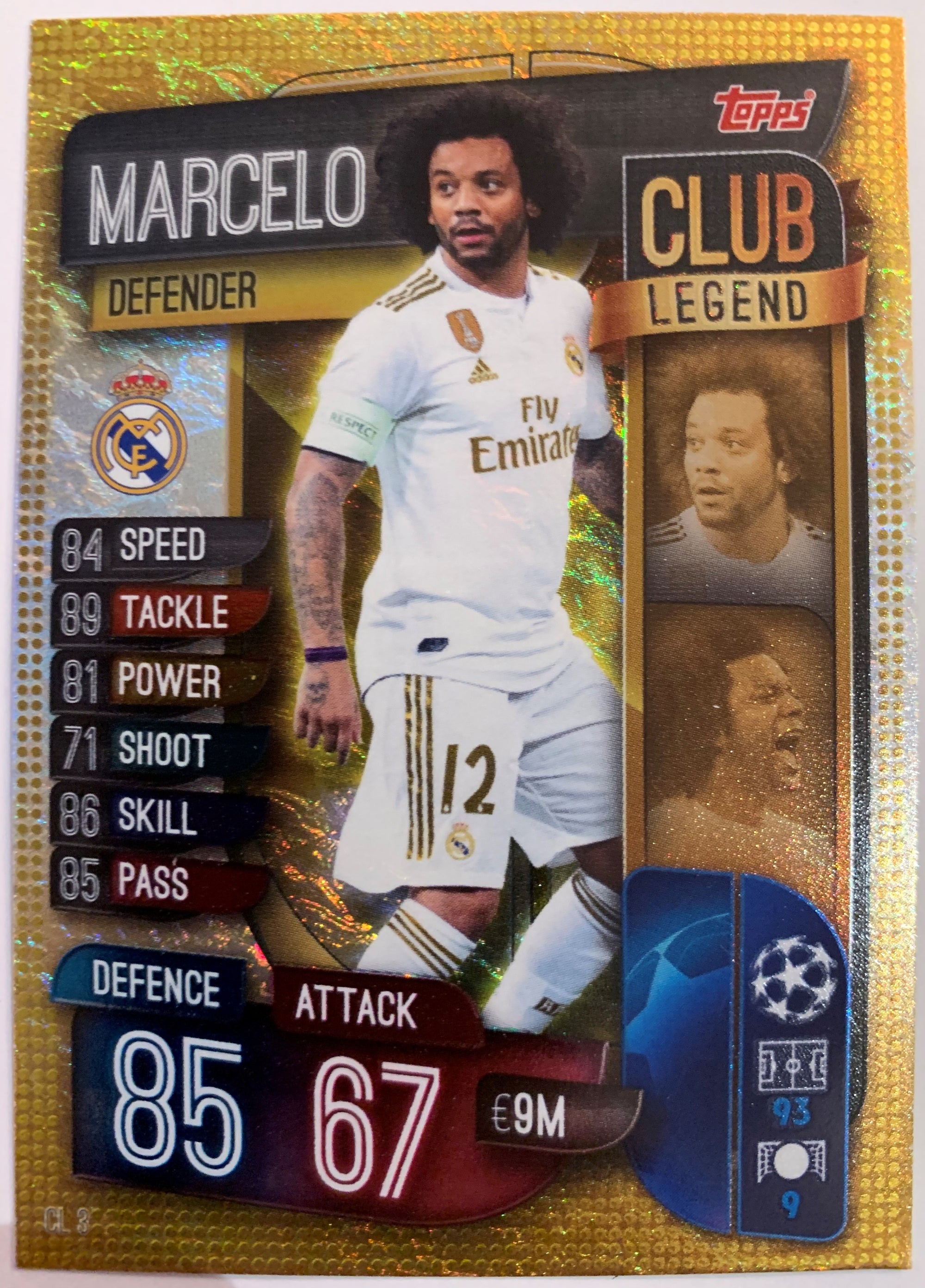 CL3. MARCELO - REAL MADRID - CLUB LEGEND