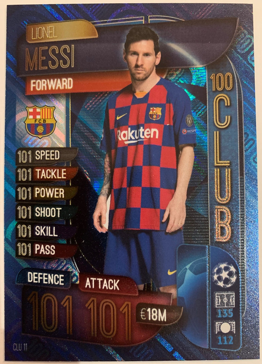 CLU11. LIONEL MESSI - FC BARCELONA - 100CLUB