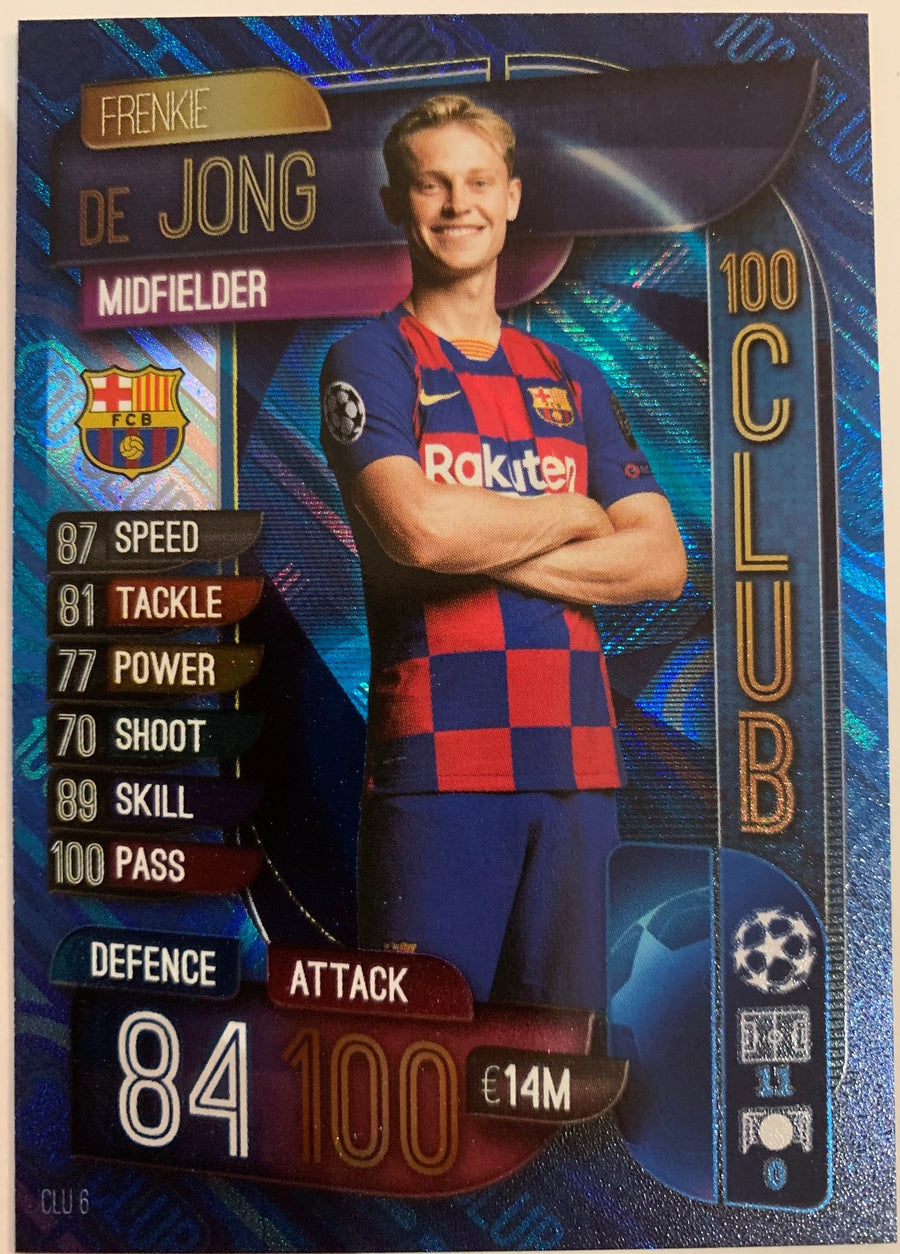 CLU06. FRENKIE DE JONG - FC BARCELONA - 100CLUB