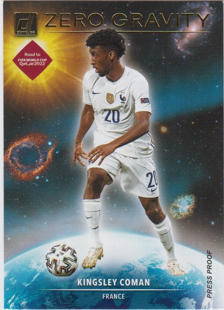 004. KINGSLEY COMAN - FRANCE - ZERO GRAVITY - PRESS PROOF
