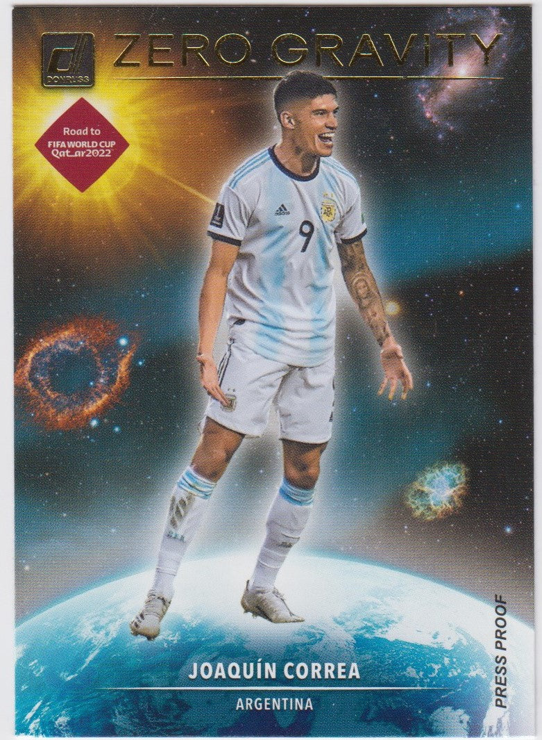 009. JOAQUIN CORREA - ARGENTINA - ZERO GRAVITY - PRESS PROOF