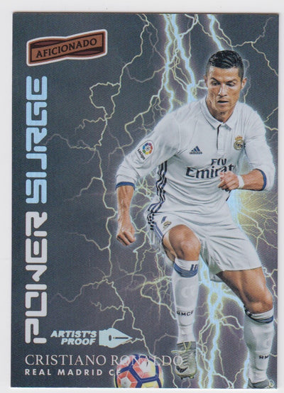 PS-5. CRISTIANO RONALDO - REAL MADRID - ARTIST`S PROOF SILVER