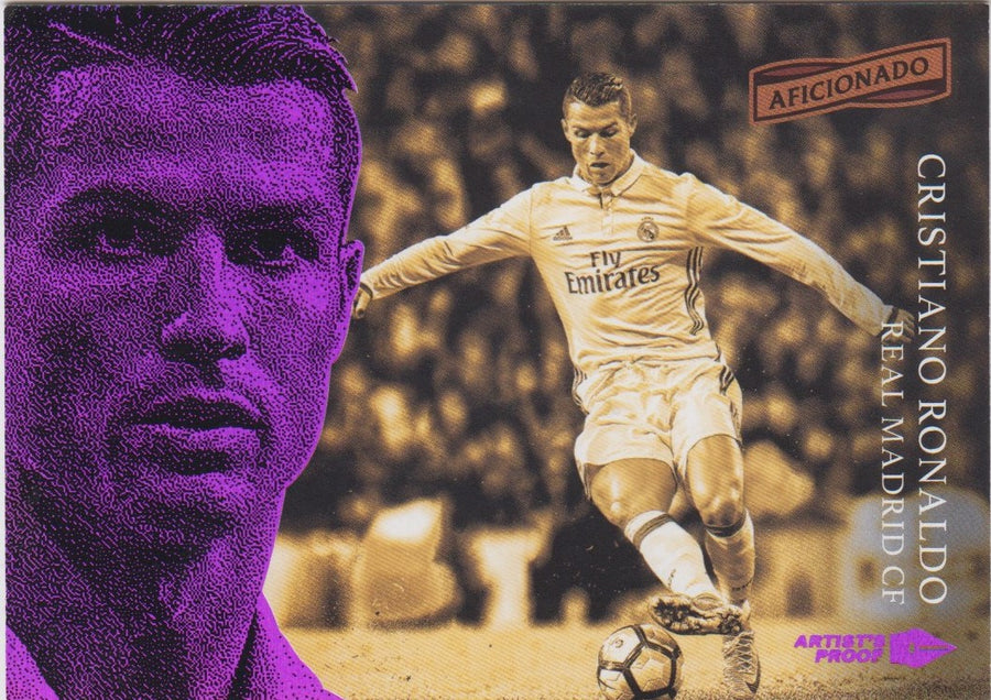 047. CRISTIANO RONALDO - REAL MADRID - ARTIST`S PROOF RED #/99