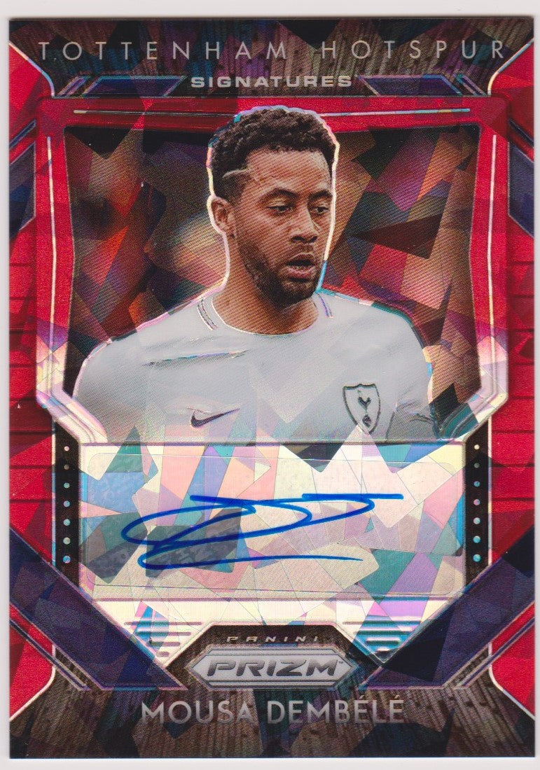 SIGNATURES - S-MDE - MOUSA DEMBELE - TOTTENHAM HOTSPUR - RED ICE PRIZM