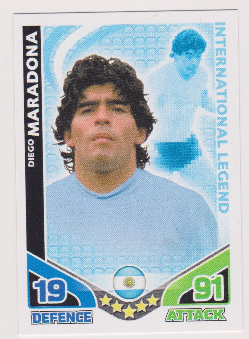 299. DIEGO MARADONA - ARGENTINA - INTERNATIONAL LEGEND
