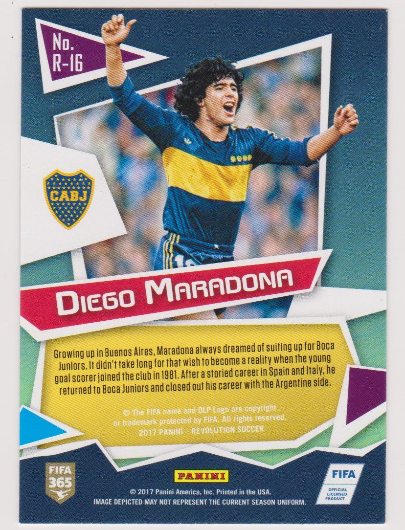 R-016 - DIEGO MARADONA - BOCA JUNIORS - REVOLUTIONARIES