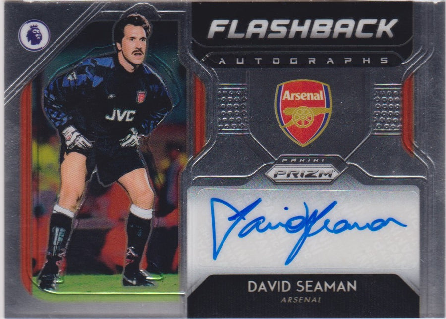 FL-DSE. DAVID SEAMAN - ARSENAL - FLASHBACK AUTOGRAPHS