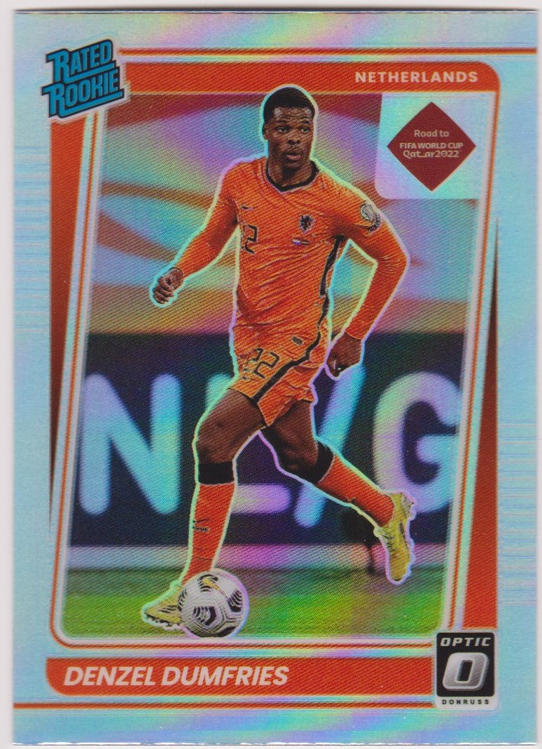 178. DENZEL DUMFRIES - NETHERLANDS - BASE OPTIC - RATED ROOKIE - SILVER