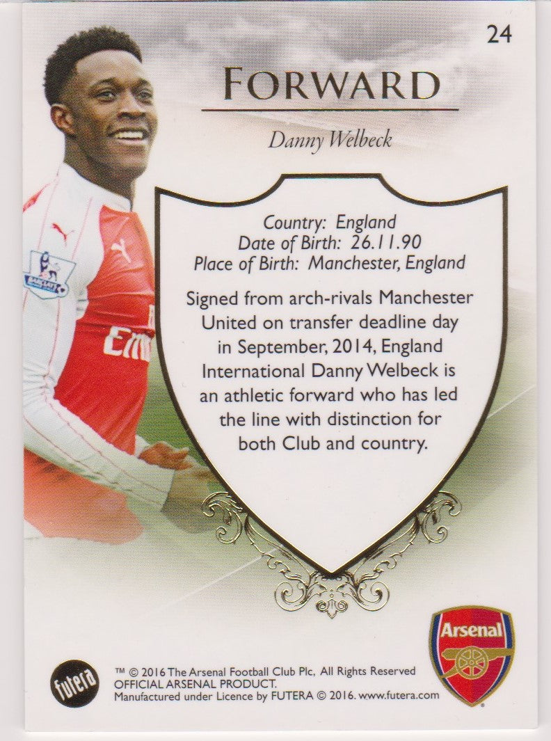 024. DANNY WELLBECK - CLUB BASE - ARSENAL