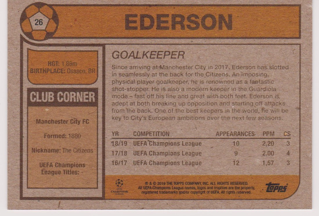 026. EDERSON - MANCHESTER CITY - PR.463