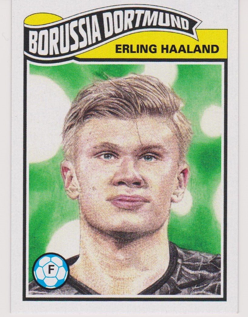 154. ERLING HAALAND - BORUSSIA DORTMUND - PR.1988 - ROOKIE YEAR CARD