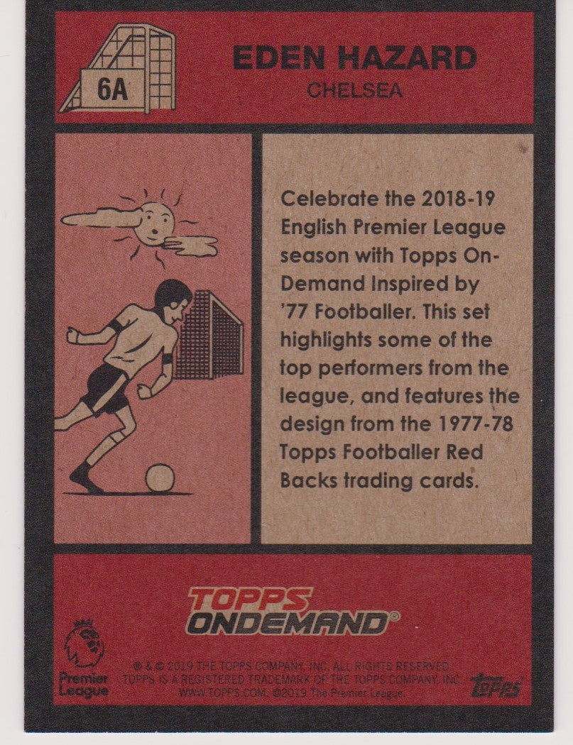 006A. EDEN HAZARD - CHELSEA - BLUE PARALLEL