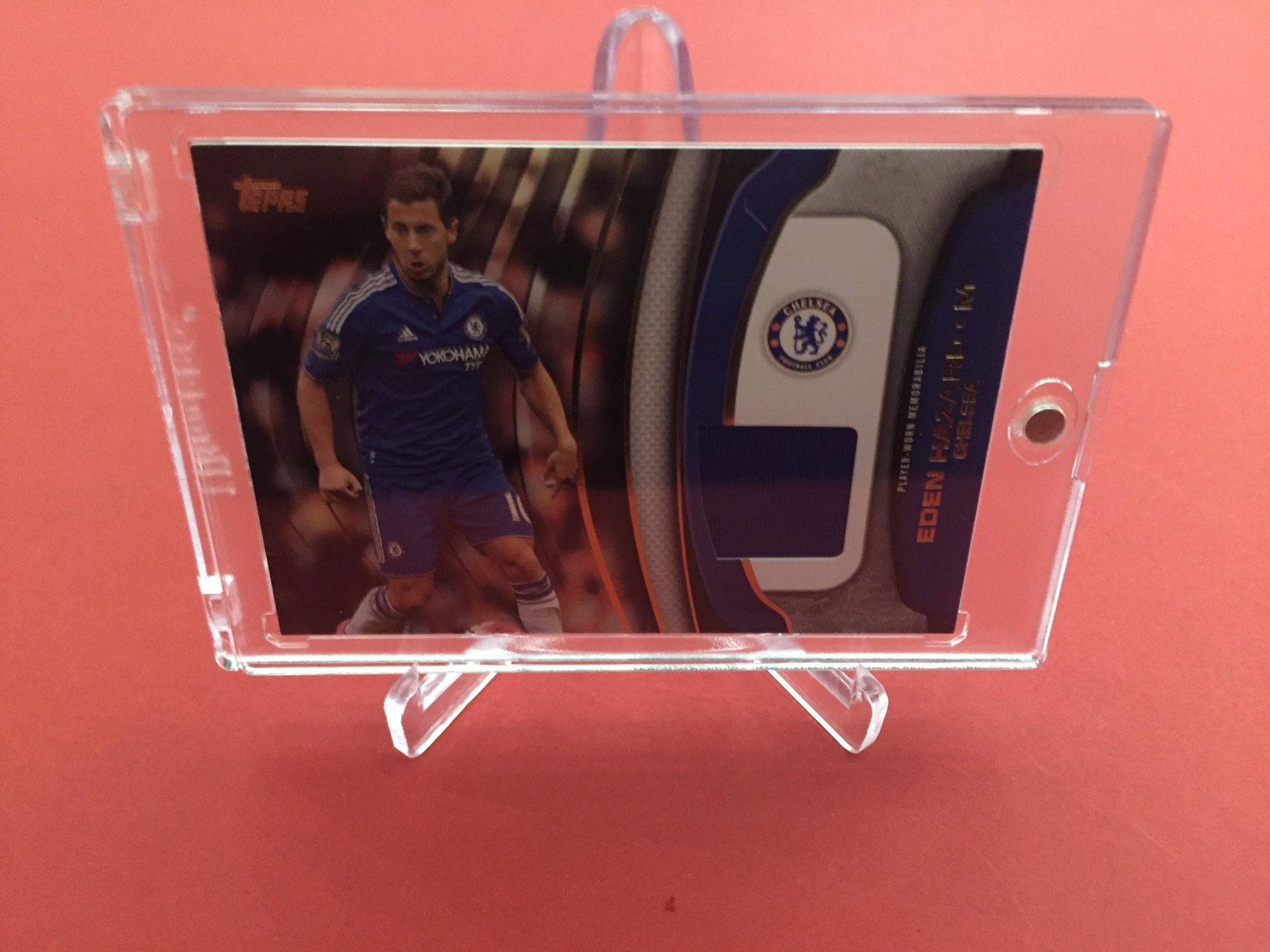 EDEN HAZARD - PLAYER WORN MEMORABILIA