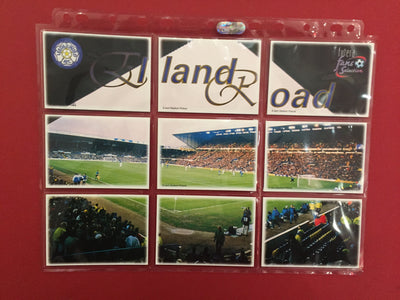 LEEDS UNITED - FUTERA - ELLAND ROAD - KOMPLETT SETT