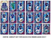 000. EVERTON - KOMPLETT SETT MED TOPPS MATCH ATTAX PREMIER LEAGUE 2016/17