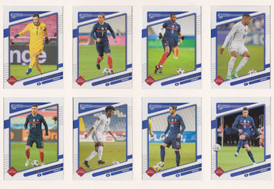 FRANCE - COMPLETE TEAMSET - DONRUSS ROAD TO QATAR 2022 - BASE