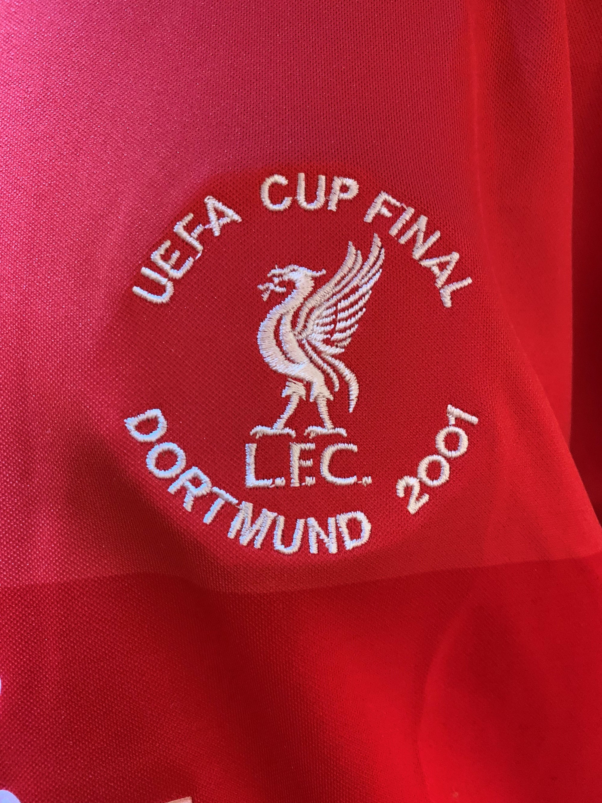ROBBIE FOWLER - SIGNERT DRAKT MED EKTEHETSBEVIS/COA