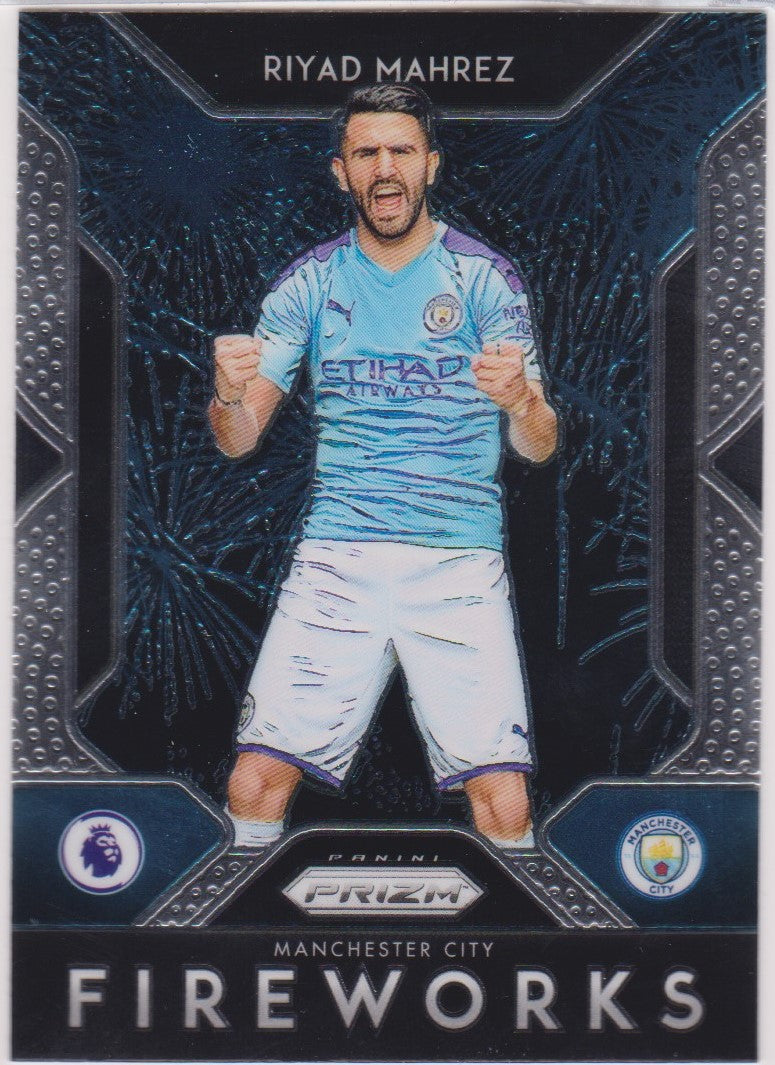 FI-15. RIYAD MAHREZ - MANCHESTER CITY - FIREWORKS