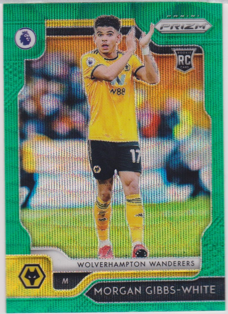 177. MORGAN GIBBS-WHITE - WOLVERHAMPTON - GREEN WAVE PRIZM
