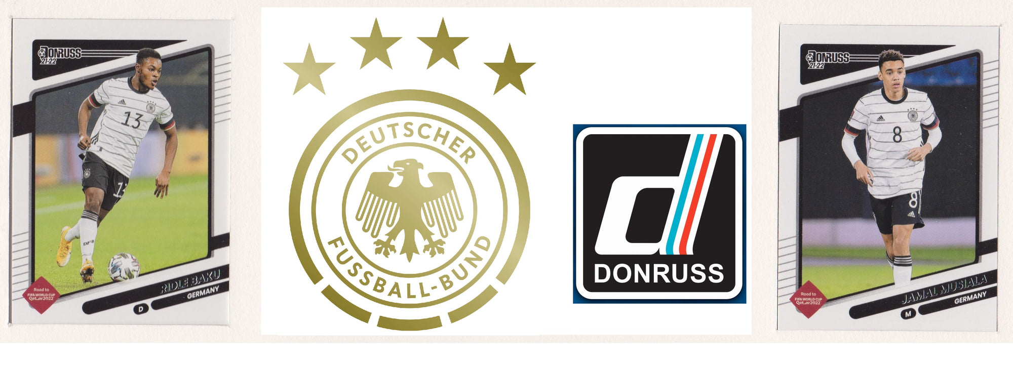 GERMANY - COMPLETE TEAMSET - DONRUSS ROAD TO QATAR 2022 - BASE