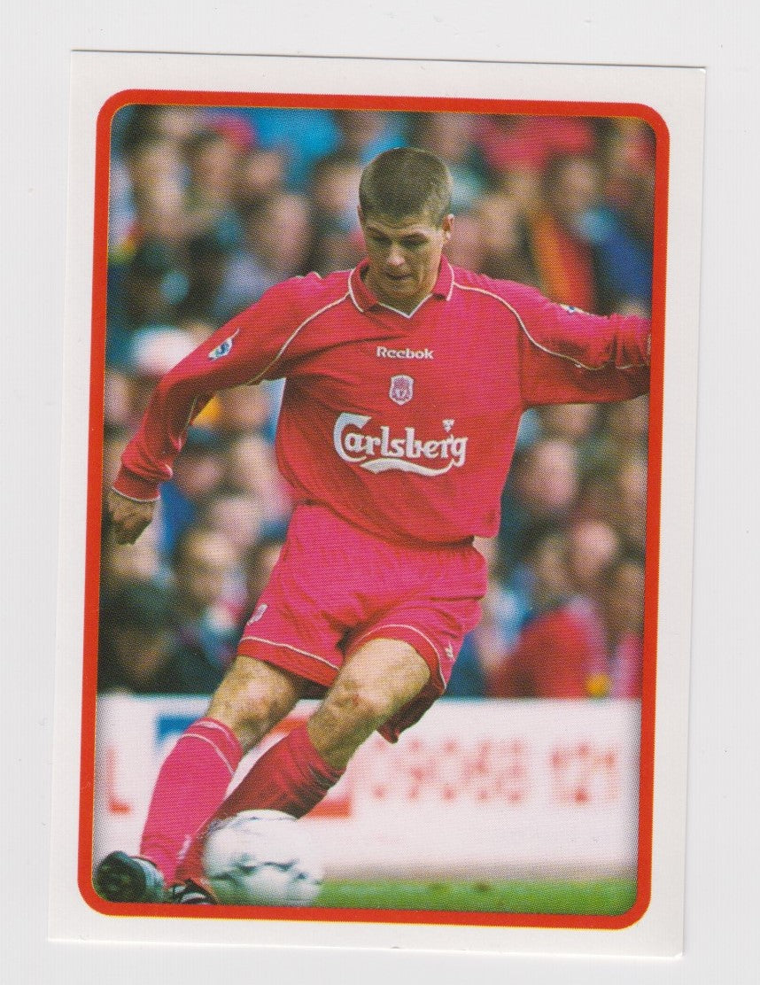 205. STEVEN GERRARD - LIVERPOOL - STICKER