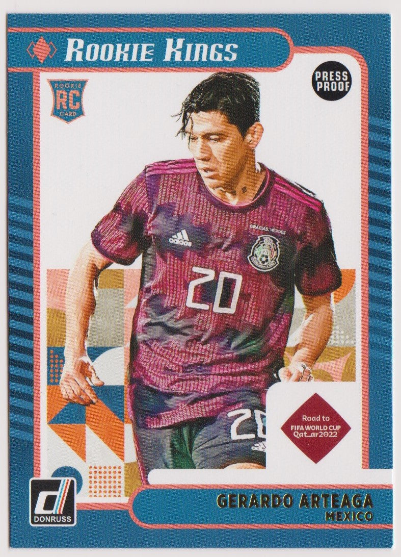 009. GERARDO ARTEAGA - MEXICO - ROOKIE KINGS - PRESS PROOF