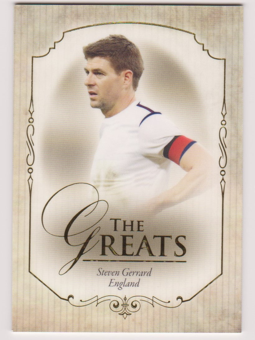 108. STEVEN GERRARD - ENGLAND - THE GREATS
