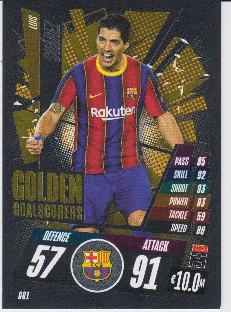 GG01. LUIS SUAREZ - FC BARCELONA - GOLDEN GOALSCORERS