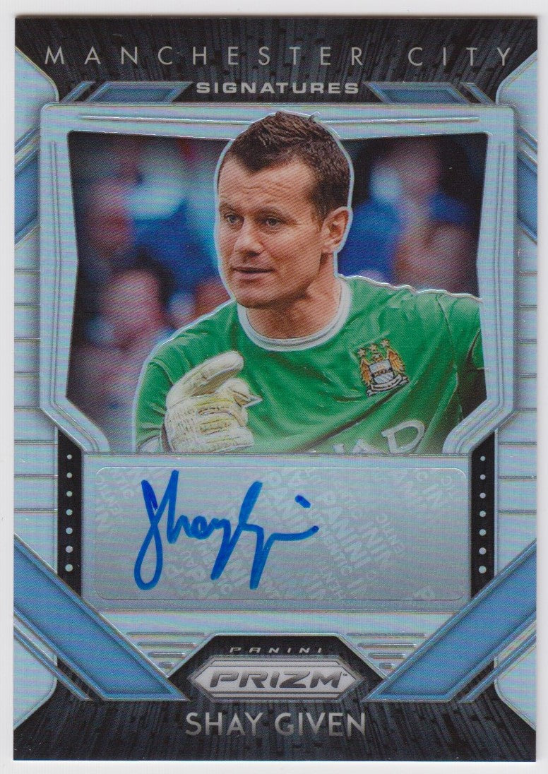 SIGNATURES - S-SGI - SHAY GIVEN - MANCHESTER CITY - GOLD #10