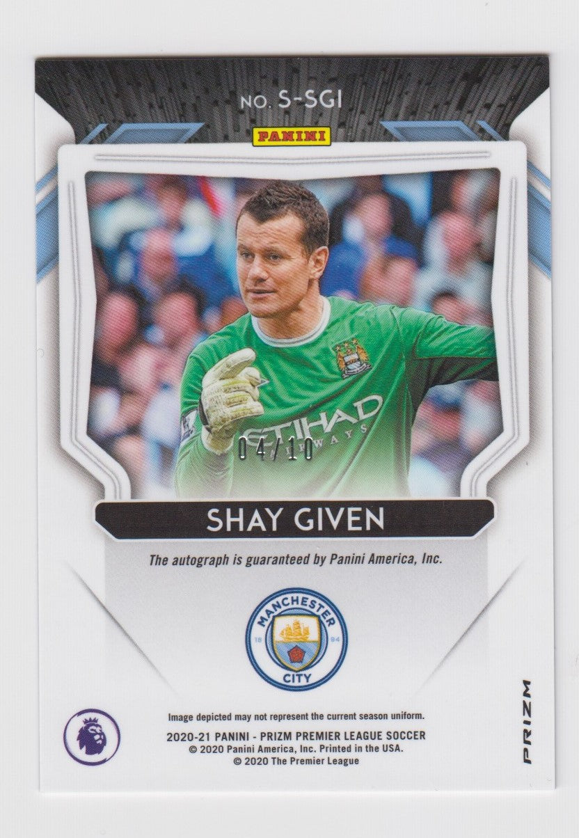 SIGNATURES - S-SGI - SHAY GIVEN - MANCHESTER CITY - GOLD #10