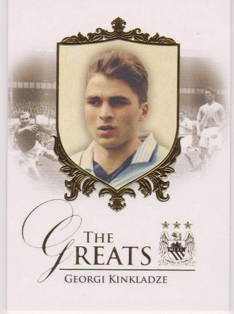 044. GEORGI KINKLADZE - THE GREATS - MANCHESTER CITY