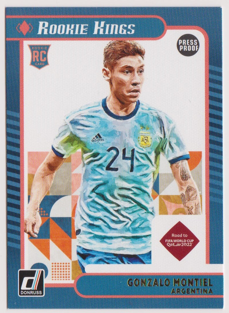 003. GONZALO MONTIEL - ARGENTINA - ROOKIE KINGS - PRESS PROOF