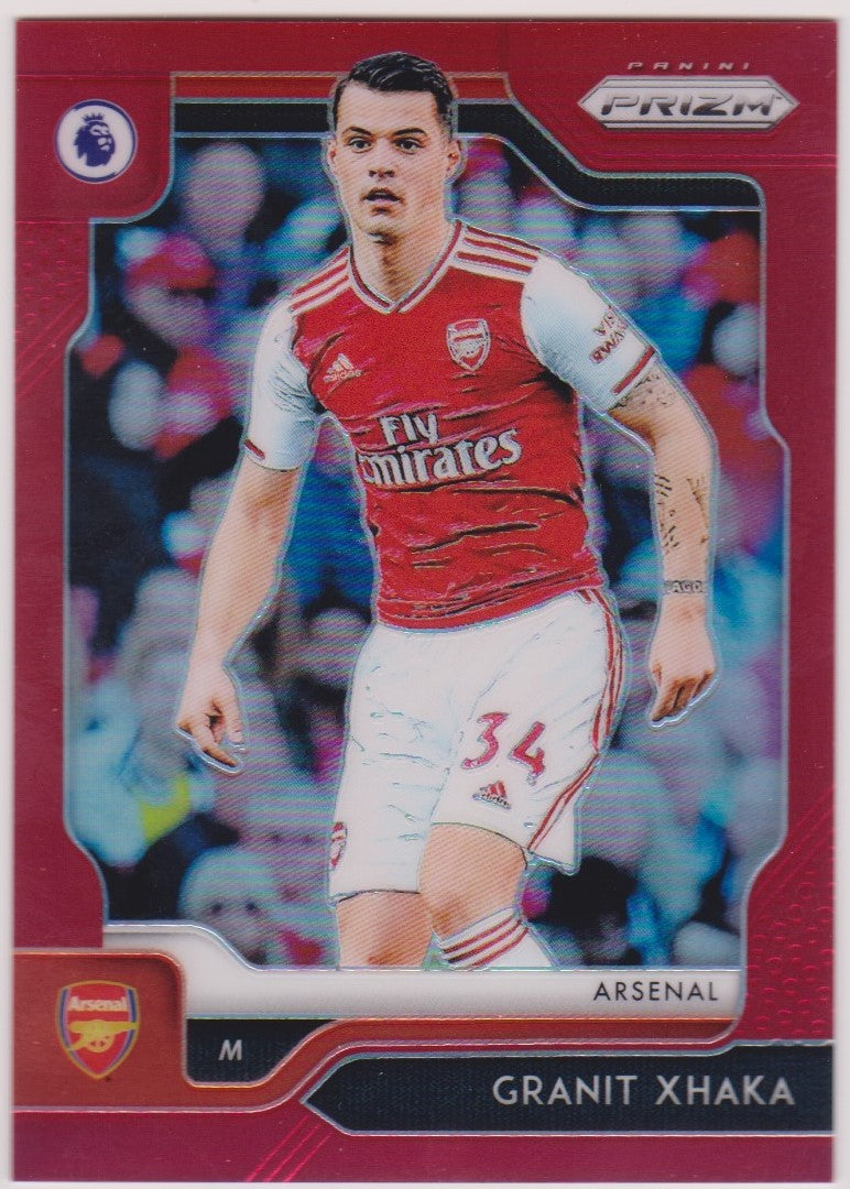 #/149-RED. 128. GRANIT XHAKA - ARSENAL - CARD 046 OF 149